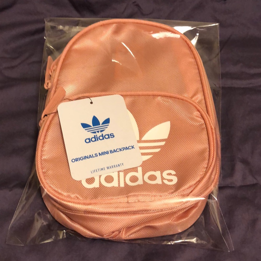 NWT Adidas Originals Pink Mini Backpack